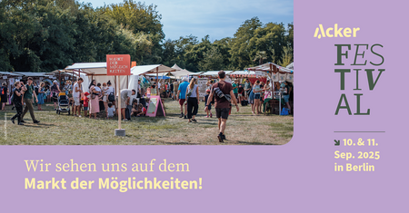 Ackerfestival in Berlin Ackerfestival in Berlin